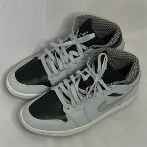 air jordan 1 retro mid wolf grey